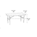 HDPE Folding table